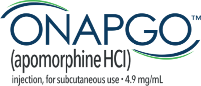 ONAPGO™ (apomorphine HCL) injection, for subcutaneous use 4.9 mg/mL
